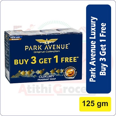 Park avenue soap luxury 4 X 125 gm