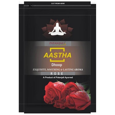 Patanjali rose dhoop 20 stiks