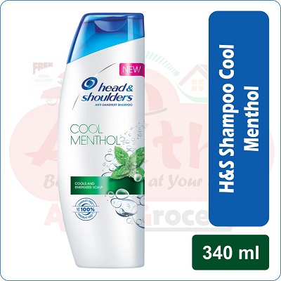 H&S Shampoo Cool Menthol 340Ml