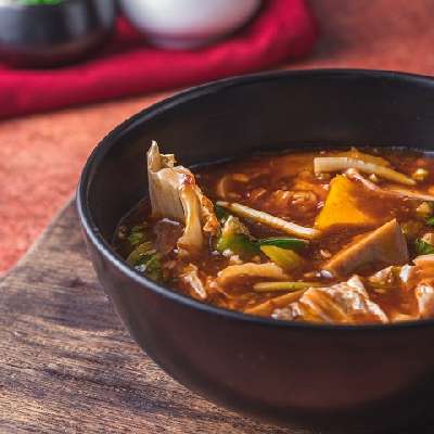 Four Treasure Vegetables In Spicy Hunan Sauce