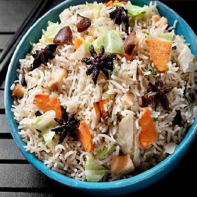 Moon Fan Fried Rice Veg [Serves 1- 2]