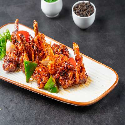 Pepper Garlic Prawn (8 Pcs)