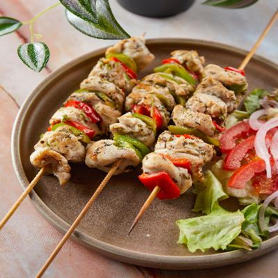 Chicken Pepper Skewers - 1 skewer stick
