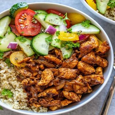 Chicken Shwarma Bowl