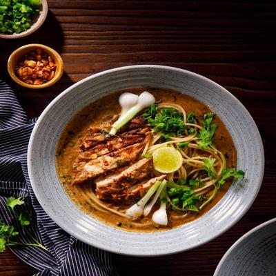 Chicken Burmese Khao Suey Meal