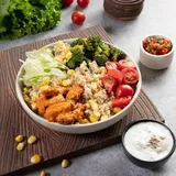 Calorieco Signature Salad With Spicy Chicken