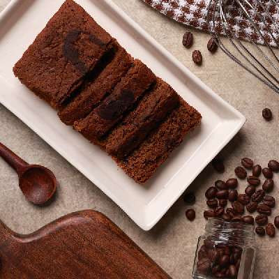 Eggless Coffee Cake -Millets, Low Carb -  [150g]