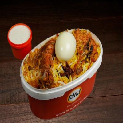 Hyderabadi Fresh Dum Biryani Bowl - Chicken