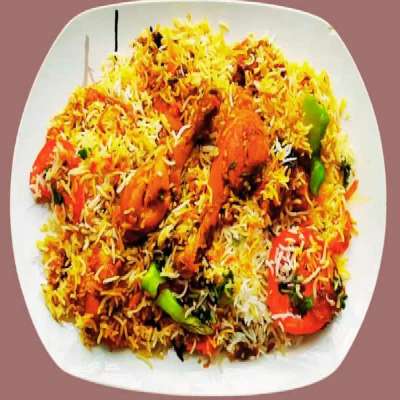 Hyderabadi Chicken Tikka Biryani