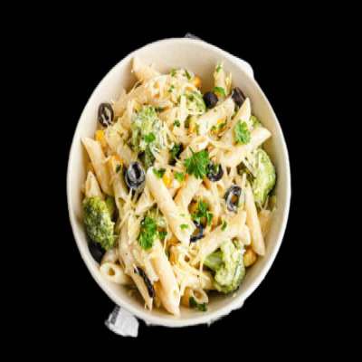 Alfredo Pasta With Vegetable