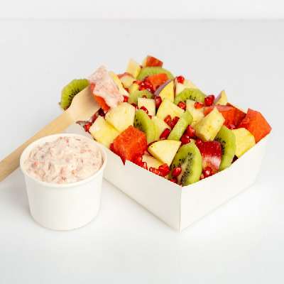 Fruit Salad And Yoghurt Combo
