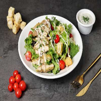 Hand Pulled Chicken Caesar Salad