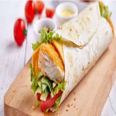 Egg And Chicken Wrap
