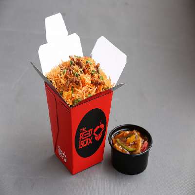 Beef Thai Fried Rice + Chilli Beef (Gravy)