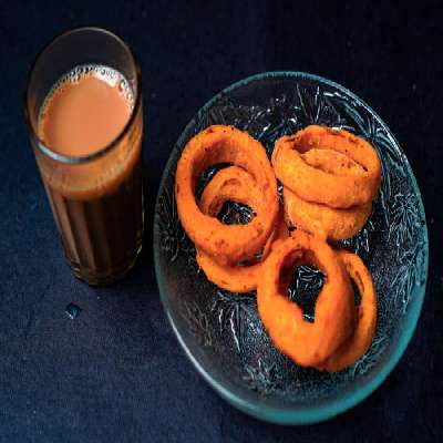 Chai With Onion Rings Combo