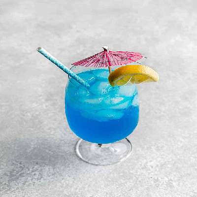 Virgin Blue Lagoon Mocktail