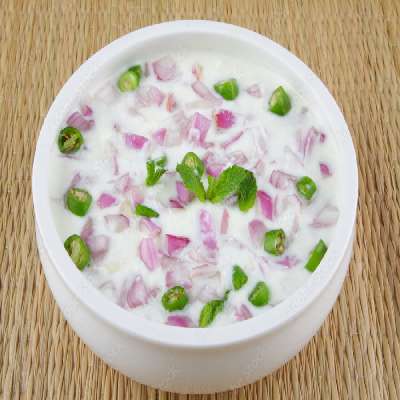 Green Chilli Raita