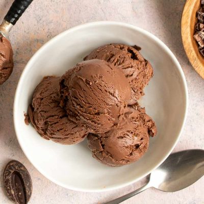 Dark Chocolate Mousse Icecream