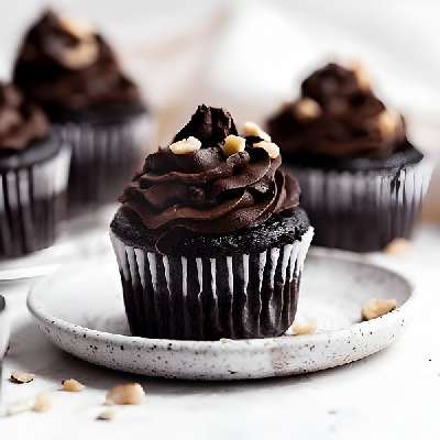 Chocolate Nutella Cup Cake