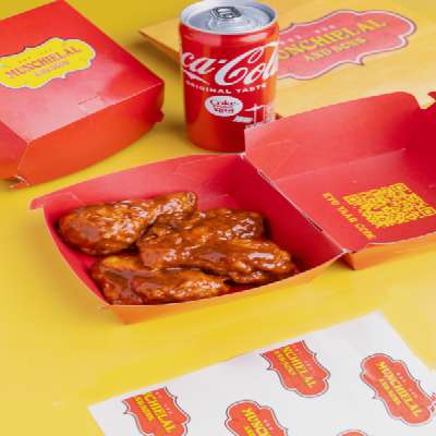 Spicy Bbq Wings + Coca Cola