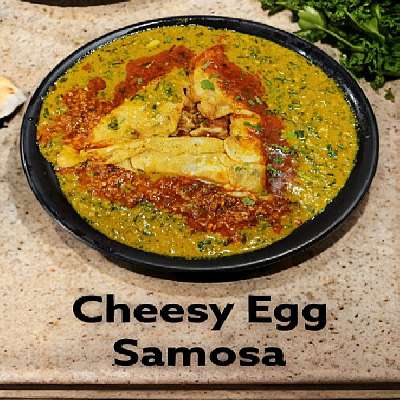 Cheese Egg Samosa