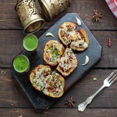 Veg Stuffed Potato (6 Pcs)