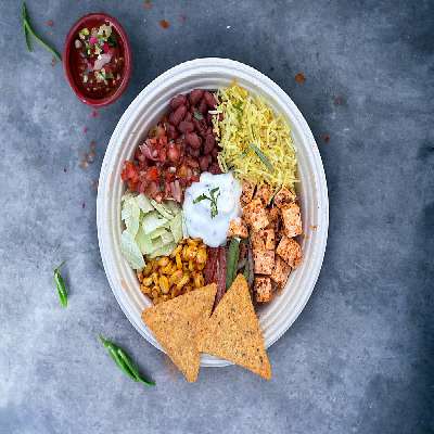 Mexican Spicy Paneer Rice Bowl