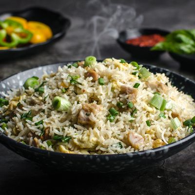 Triple Schezwan Fried Rice