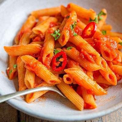 Penne Pasta With Napoletana Sauce