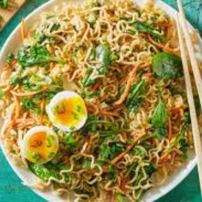 Egg Pan Fried Noodles