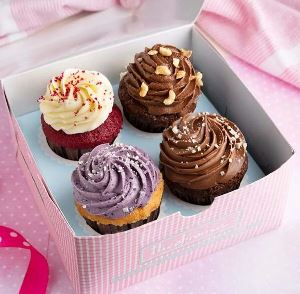 Box Of 4 Cupcakes