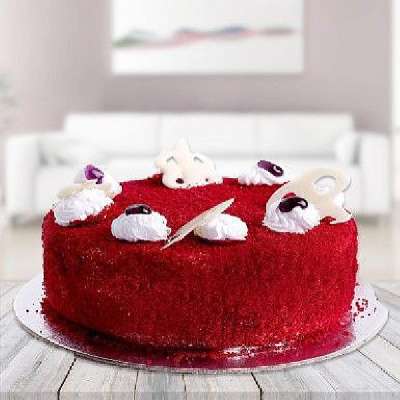 Eggless Red Velvet Cake [450 Grams]