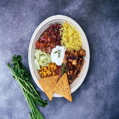 Barbeque Paneer Rice Bowl