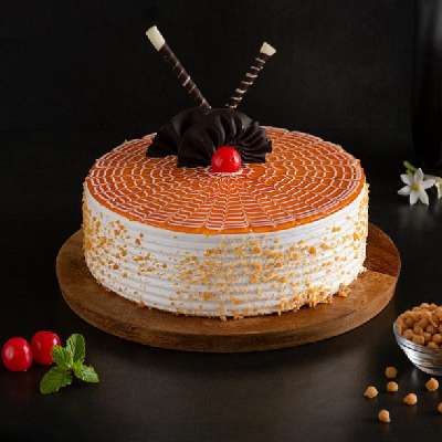 Butterscotch Flavorsome Cake [500 Grams]
