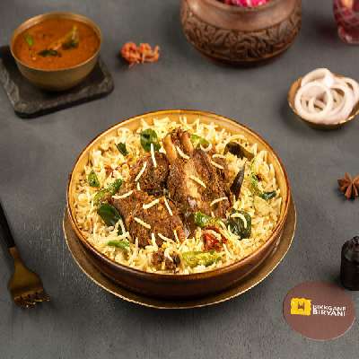 Andhra Mutton Fry Piece Biryani -750ml