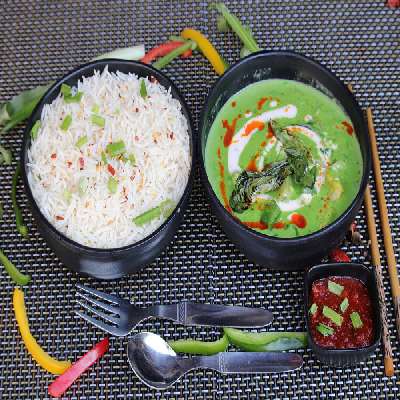Veg Thai Green Curry Meal