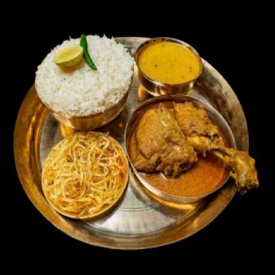 Bengali Chicken Thali