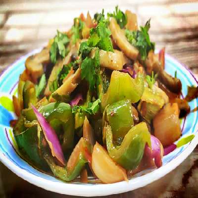 Mushroom Chilli Salad