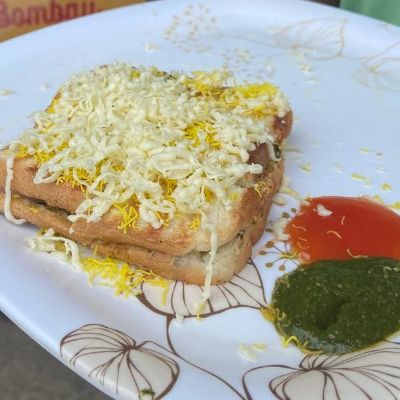 Jain Cheese Veg Grill Sandwich