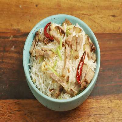 Khao Mali Leek Pork Fried Rice