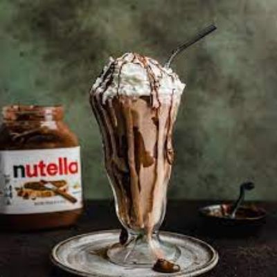 Waffle Nutella Milkshake