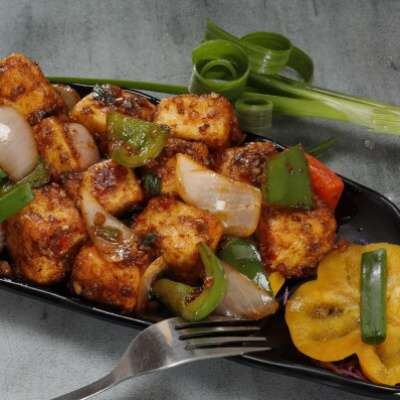 Paneer Burnt Chilly Dry