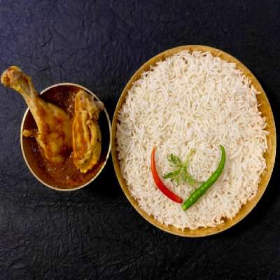 Chicken Curry & Steam Rice