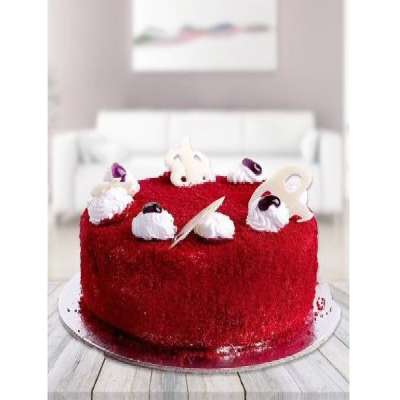 Eggless Red Velvet Cake [500 Grams]