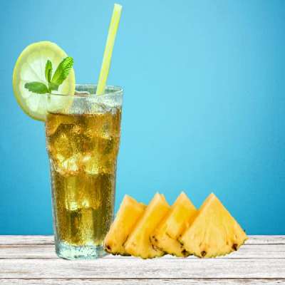 Black Tea Based Pineapple Ice Tea