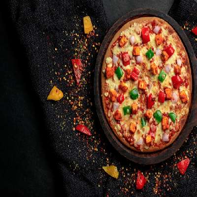 Paneer Tikka Pizza [10 Inches] [Serves2-3]
