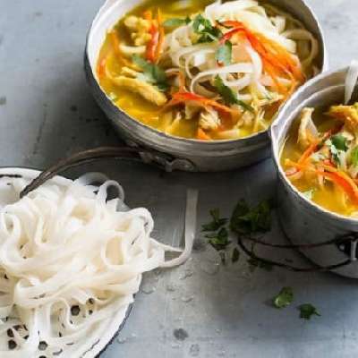 Prawns Tibetan Thukpa Soup