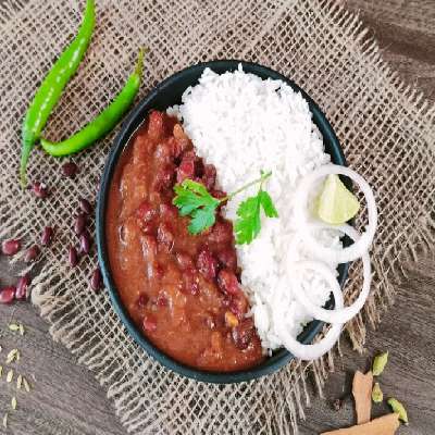 Rajma Masala Healthy Rice Bowl