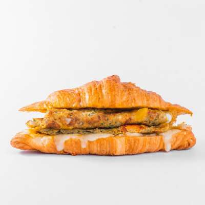 Masala Omlette Croissant