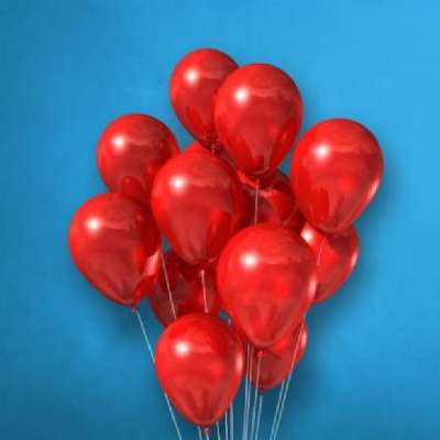 Gol Red Colour Balloon